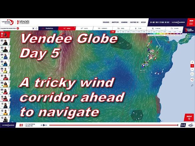 Vendée Globe Day 5 - Morning Update