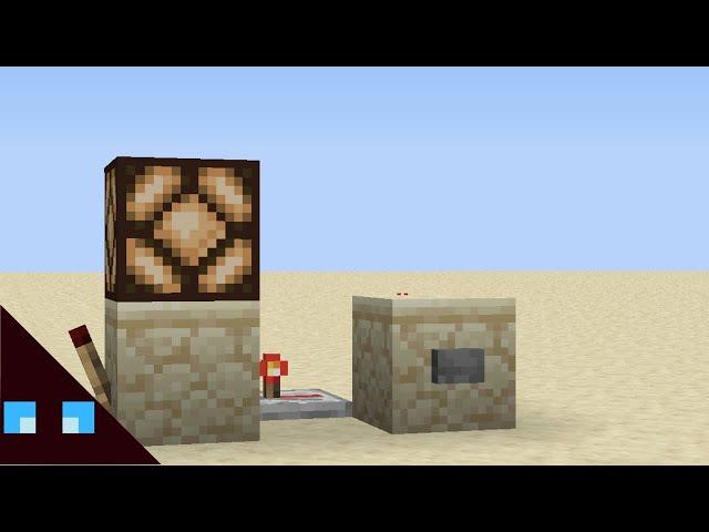 Minecraft - Redstone Button Switch Tutorial