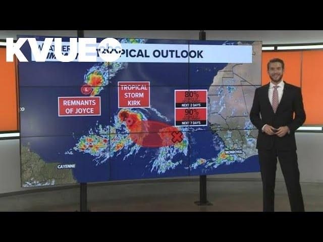 Talking Tropics - Oct. 1, 2024: Tracking Tropical Storm Kirk, the remnants of Joyce