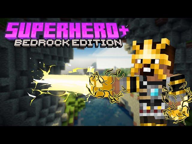 The NEW Superhero Mod for Minecraft: Bedrock Edition!