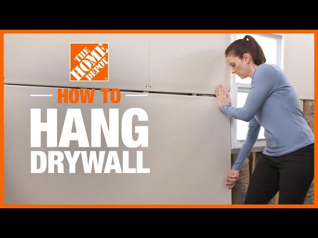 How to Hang Drywall | The Home Depot