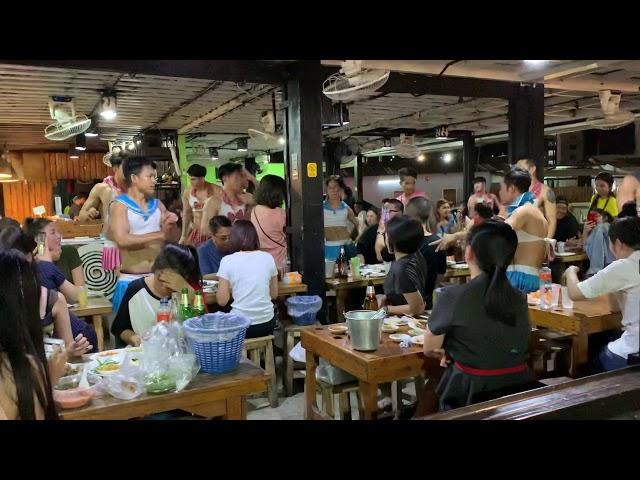 Thailand-Huamum night market-華馬夜市-猛男餐廳-3海草海草