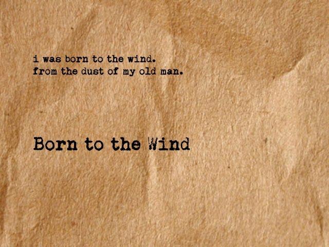 Jeremiah Taylor X - Born To The Wind (Lyric Video)