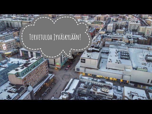 Jyväskylän keskusta 4K (Drone ilmakuvaa)