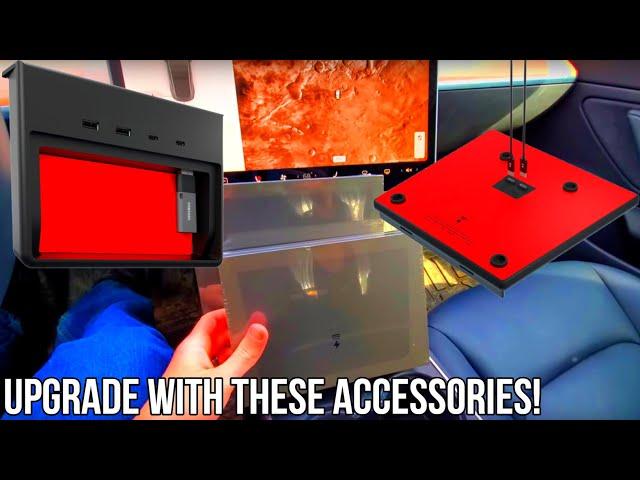 These Jeda Accessories Will Improve Your Tesla Experience! | Wireless Phone Charger | USB Hub Sentry