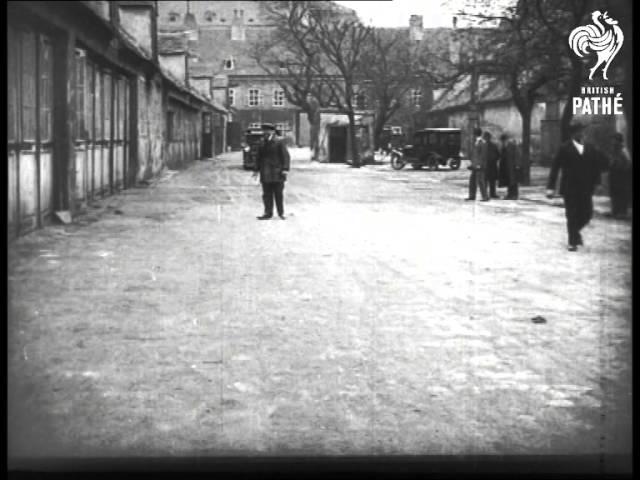 Pedestrian Safety Device Demonstrated - Berlin 1927 (1927)