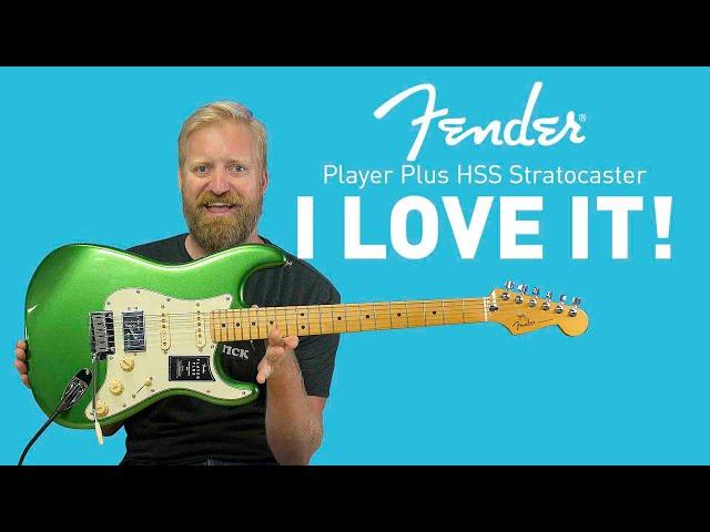 WHEN DID MEXICAN STRATS GET SO GOOD? - Fender Player Plus HSS  Stratocaster in Cosmic Jade