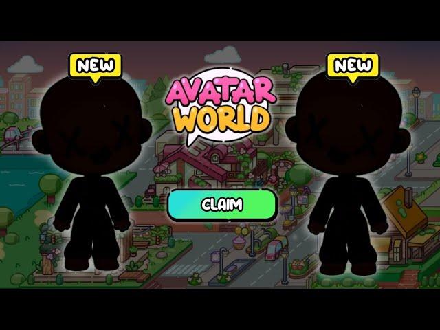 NEW UPDATE!  FREE BLACK CHARACTER IN AVATAR WORLD  PAZU