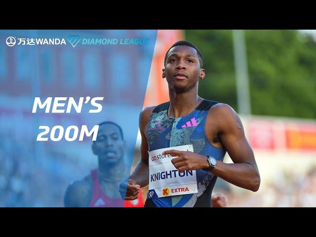 Erriyon Knighton breaks Usain Bolt's 200m meeting record in Oslo - Wanda Diamond League 2023