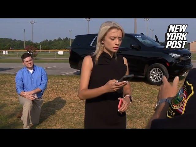 Reporter rushes to cover ‘breaking’ story, finds boyfriend proposing on one knee