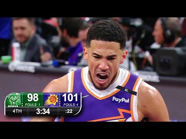 Final 3:34 CRAZY ENDING Suns vs Bucks  | March 24, 2025