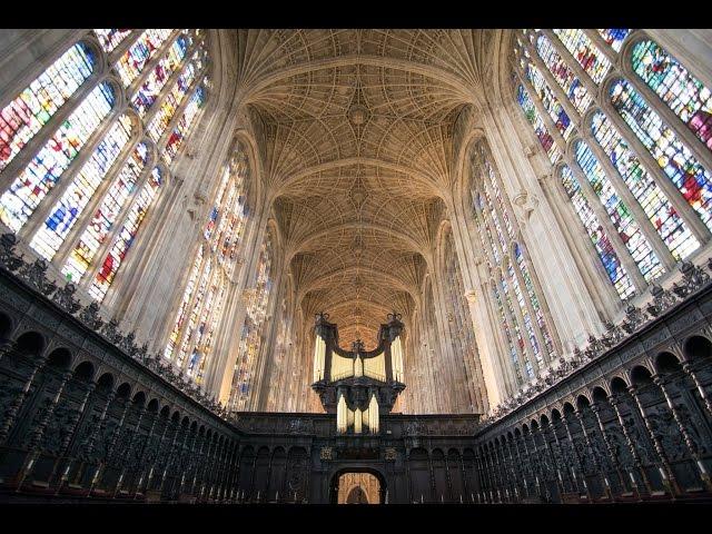 Nathan Laube plays the restored King's College Chapel Organ