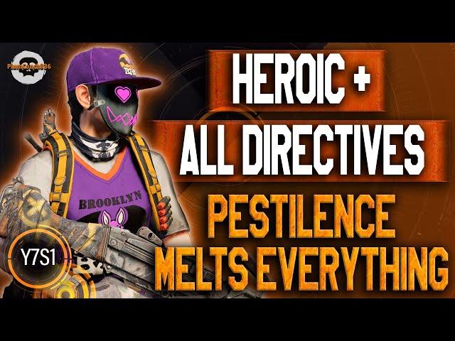UNOPTIMIZED, NO EXPERTISE! 150 rounds in the PESTILENCE MELTS! Y7S1! Division 2 #thedivision2 #pve