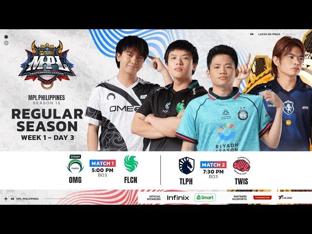  LIVE | MPL PH S15 | ENGLISH - Week 1 Day 3