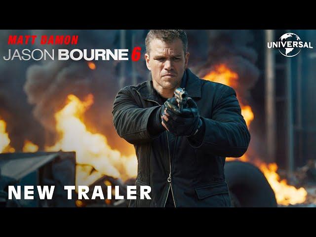 JASON BOURNE 6 (2025) - NEW TRAILER - Matt Damon - Universal Pictures