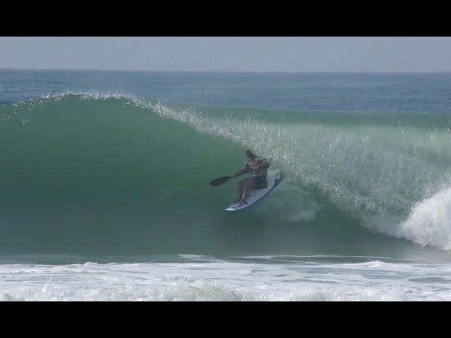 Waveski Surfing Barra De La Cruz - Pablo Arrouays