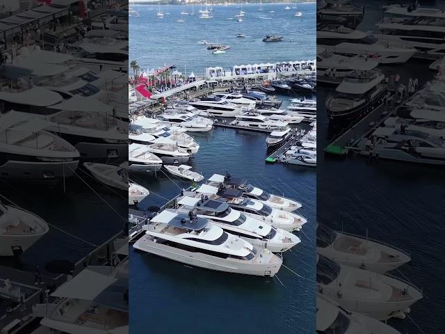 Discover the Sanlorenzo fleet at the Cannes boat show, 10 to 15 Sept. #sanlorenzo #superyacht #O2H2O