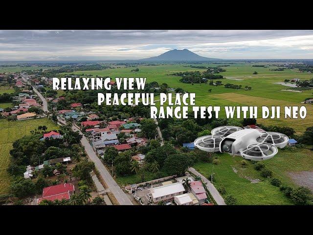 Range Test with Dji Neo Drone | Relaxing View | Peaceful Place