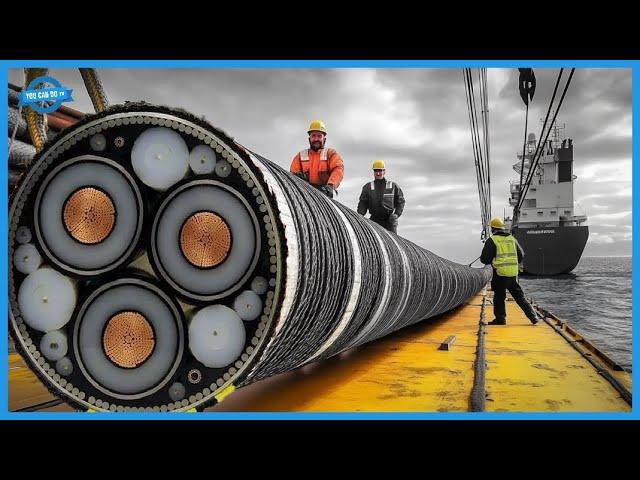 How Giant Submarine Power Cables & U-shaped Steel Are Made. Exciting Mass Production Processes