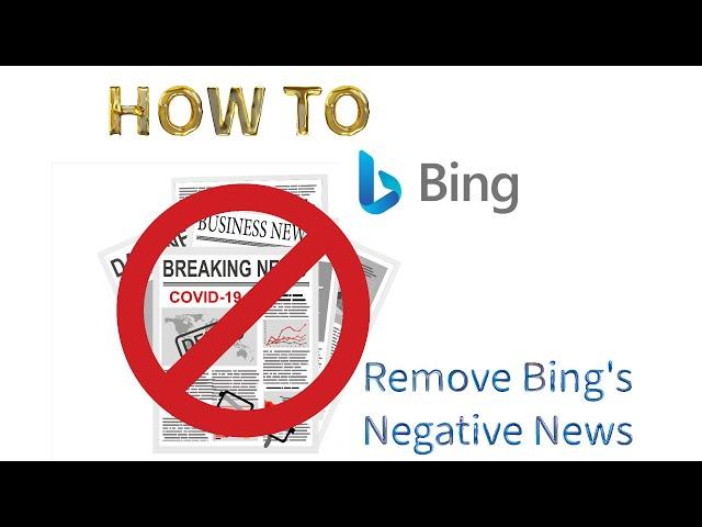 How To Remove the Negative News Page From Microsoft Edge And Have a Better Day