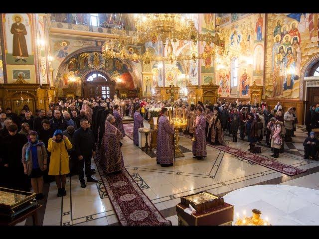 Вечернее Богослужение в Успенском монастыре