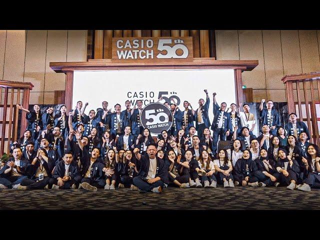 50 ANNIVERSARY CASIO - GOING BEYOND TIME