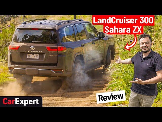 2022 Toyota LandCruiser Sahara ZX on/off-road review (inc. 0-100) 300 Series