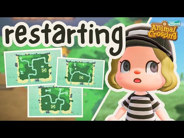 STARTING a NEW Animal Crossing Island! 