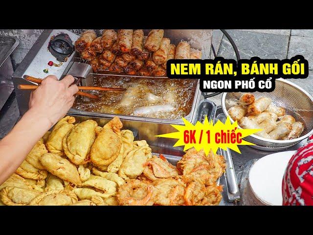 Nem rán truyền thống | Quy trình làm nem ngon số lượng lớn của chị chủ dễ mến đông khách nhất phố cổ