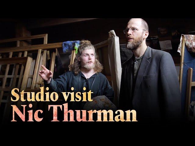 Jan-Ove Tuv visits Memorosa Group member Nic Thurman to discuss his work and Compare the Old Masters