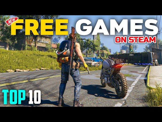 TOP 10 FREE-TO-PLAY GAMES ON STEAM 2024(NEW)