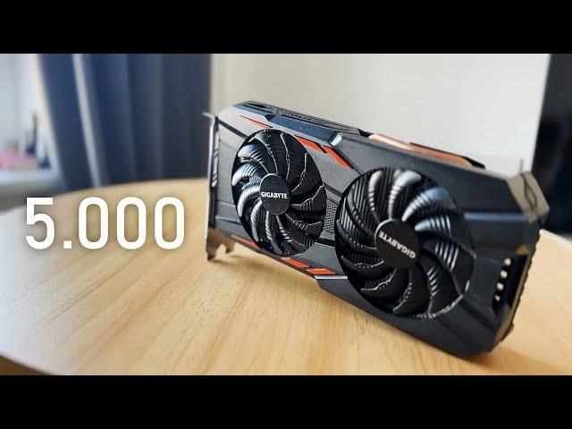 BOUGHT THE LEGENDARY 1050Ti FOR 5000r / TESTS IN 2023