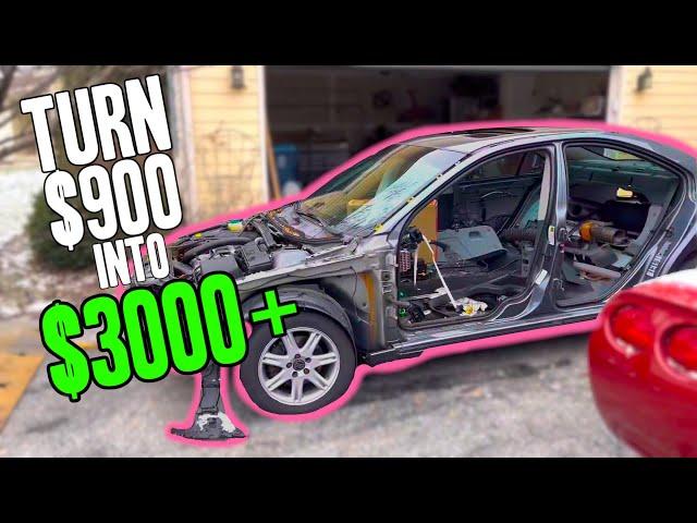 How To Turn $900 Into Over $3000 Parting Out Cars!