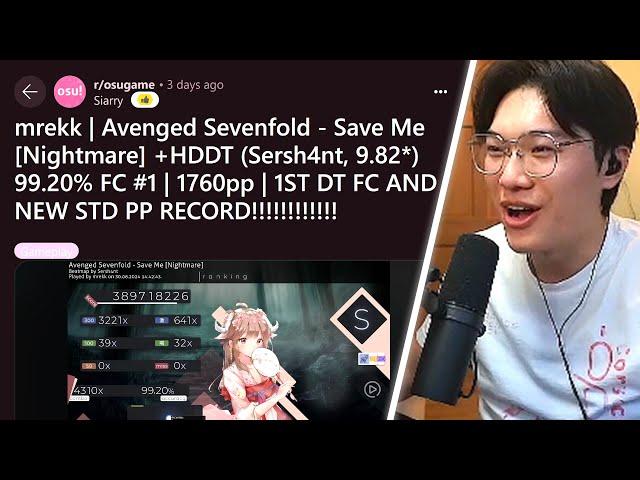 BTMC REACTS TO THE NEW PP RECORD (SAVE ME 1760PP)