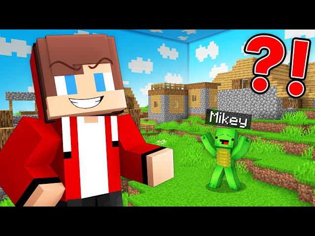 JJ Use FAKE WORLD To Prank Mikey in Minecraft (Maizen)