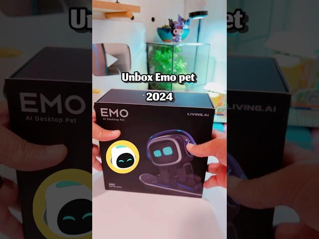 Unboxing EMO pet 2024 #robot #emopetrobot  #unboxing #asmr