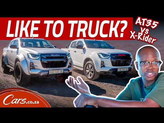 Isuzu D-Max Duo: 2024 X-Rider and AT35 monster