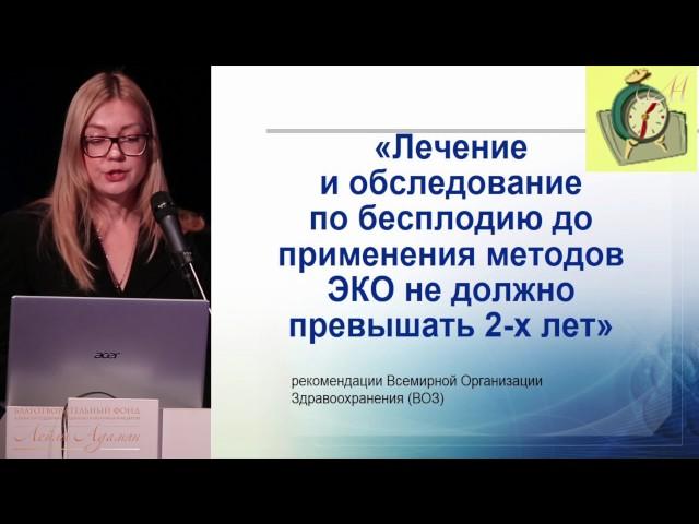 6 ноября 2016 г. Лекция "Экстракорпоральное оплодотворение и другие методы