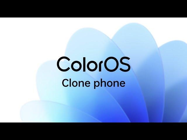 ColorOS 12 - Clone phone