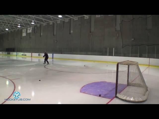 One Timer Hockey Shot Practice