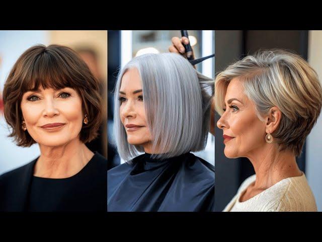 Over 50 & 60 -The Most Feminine Hairstyles of This Year | fall hairstyles |hairstyles for short hair