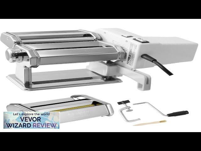 VEVOR Electric Pasta Maker Machine 9 Adjustable Thickness Settings Noodles Maker Stainless Review