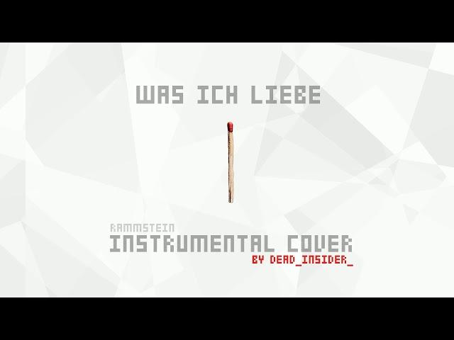 Rammstein - Was Ich Liebe (instrumental cover) [live version]