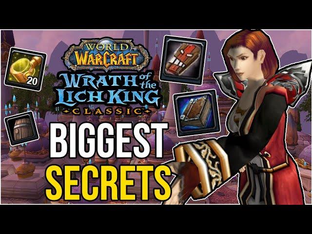 WotLK's BEST Kept Secrets – I GUARANTEE You Won't Know Them All