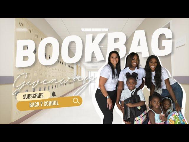 Bookbag Giveaway | Back 2 School Giveaway #backtoschool