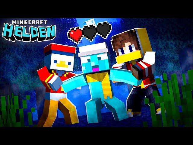 ICH WERDE GEFANGEN GENOMMEN UND VERLIERE 1 HERZ?! - Minecraft Helden