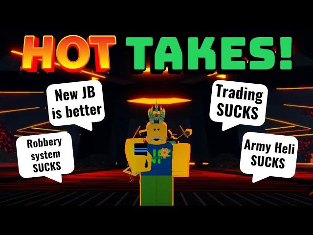 Reacting to Your JB Hot Takes! | Roblox Jailbreak