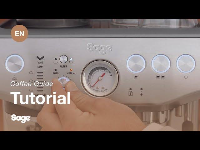 The Barista Express™ Impress | How to manually dose your coffee | Sage Appliances EN