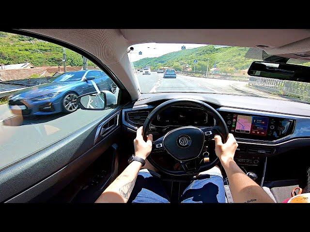 Sunny Day Romania Beautiful Carpathians Road Trip POV Experience