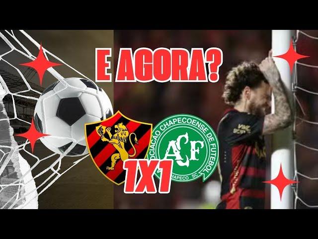 SPORT EMPATA COM A CHAPECOENSE E NÃO DEPENDE DOS PRÓPRIOS RESULTADOS PRA SUBIR PRA SÉRIE A!